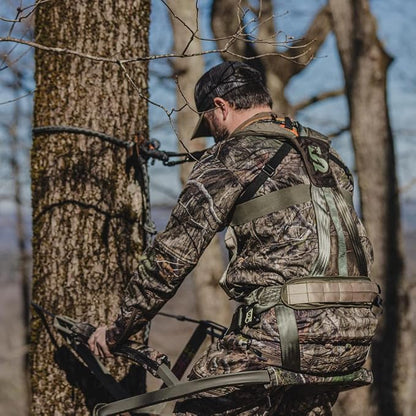 Summit Treestands Men's Pro Safety Harness, Large, Green, Model: SU83082