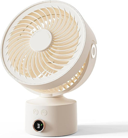 CARONSORT Desk Fan, Small Oscillating Fan