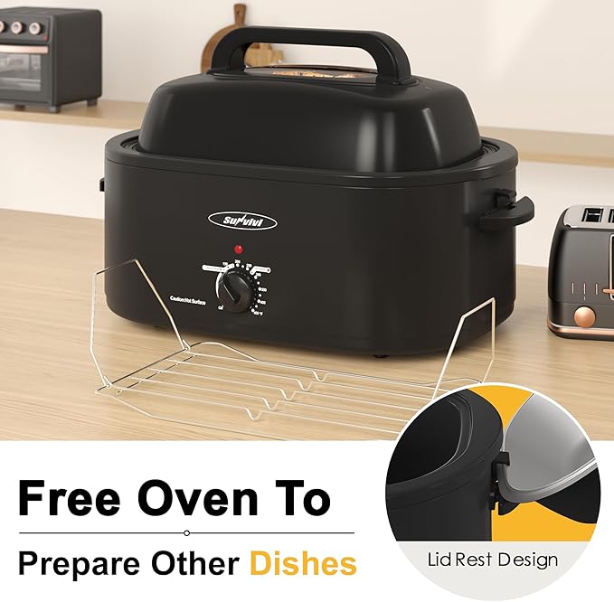 Sunvivi Roaster Oven, Electric Roaster Oven