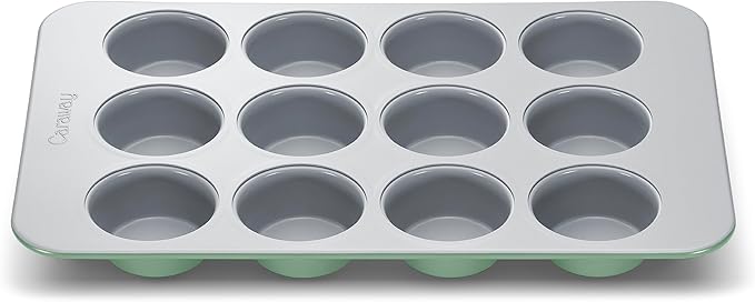 Caraway Non-Stick Ceramic 12-Cup Muffin Pan
