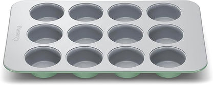 Caraway Non-Stick Ceramic 12-Cup Muffin Pan