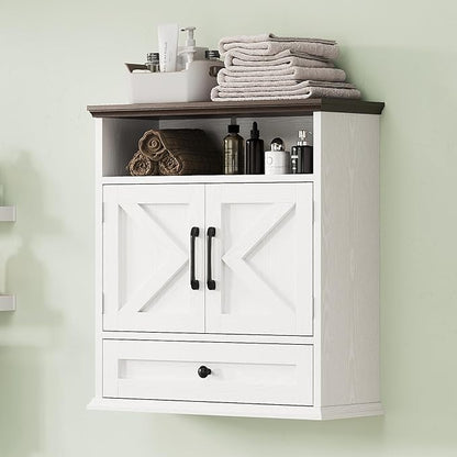 Bathroom Wall Cabinet, Wall Mounted Medicine Cabinet