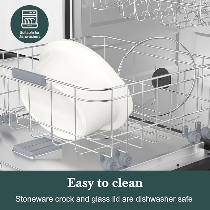 HOMECOOKIN 8-Quart Programmable Slow Cooker