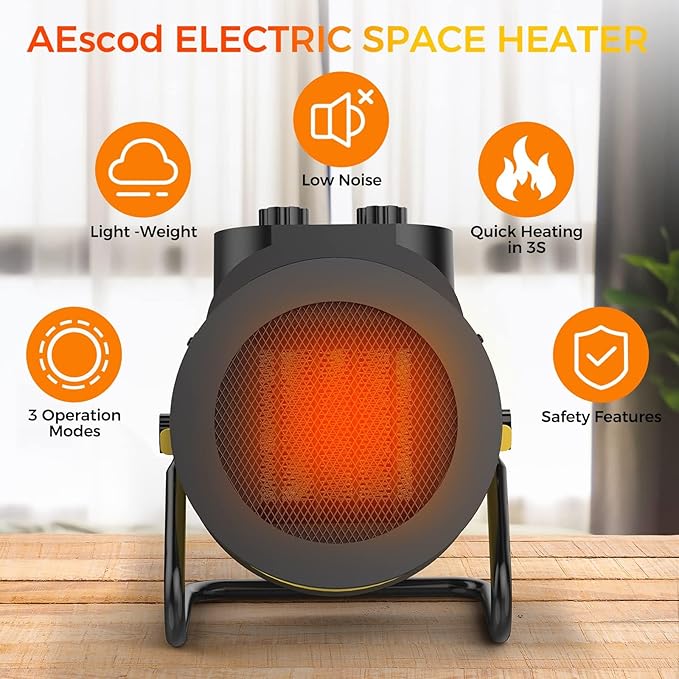 1500W Electric Space Heater