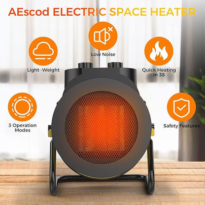 1500W Electric Space Heater