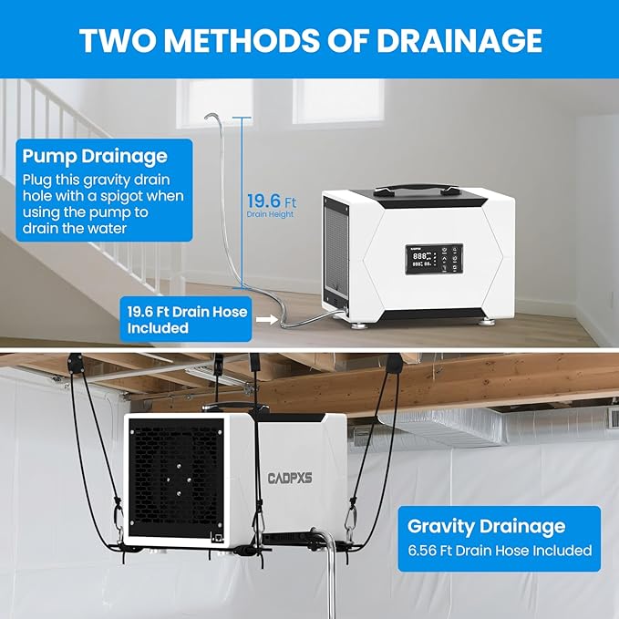 CADPXS Crawl Space Dehumidifier