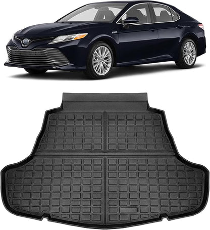Compatible for 2018-2023 Toyota Camry Trunk Mat Cargo Liner All Weather TPE Cargo Mat for 2018-2023 Toyota Camry Accessories (Only Fit FWD & Gasoline)
