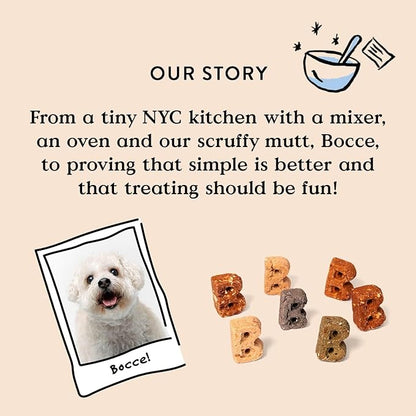 Bocce's Bakery Dental Brushy Sticks for Small Dogs – Natural, Wheat-Free Dental Bars to Support Oral Health & Fresh Breath, Made with Real Ingredients – Coconut & Mint Recipe (2 Pack Bundle)