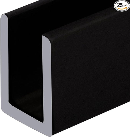 Brixwell SDCD380RB-XCP25 Oil Rubbed Bronze 3/8" Fixed Panel Shower Door Deep