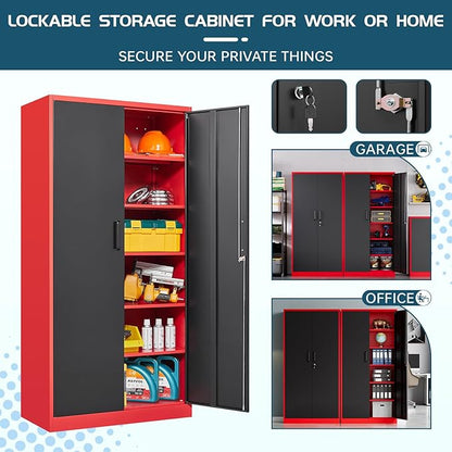 MIIIKO Metal Storage Cabinet