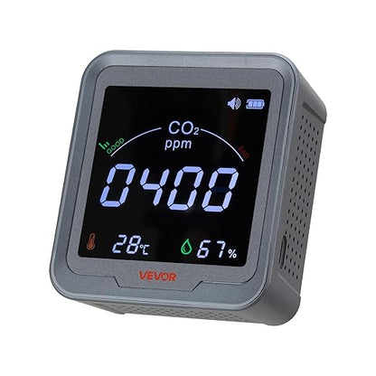 VEVOR Carbon Dioxide Monitor, CO2 Controller