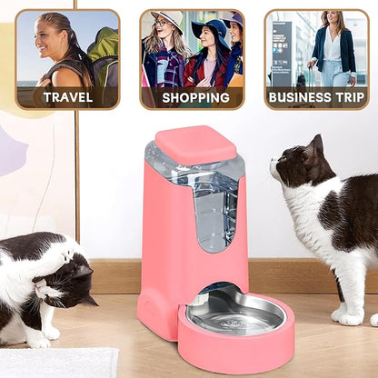 Automatic Cat Feeder and Water Dispenser