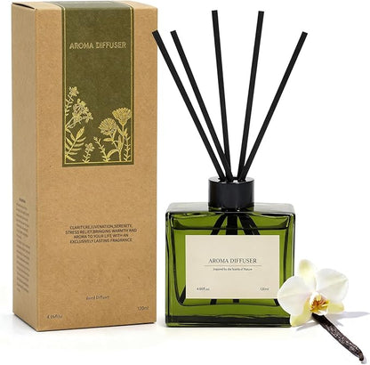 Reed Diffuser, 4 oz Vanilla Cream Scent Diffuser