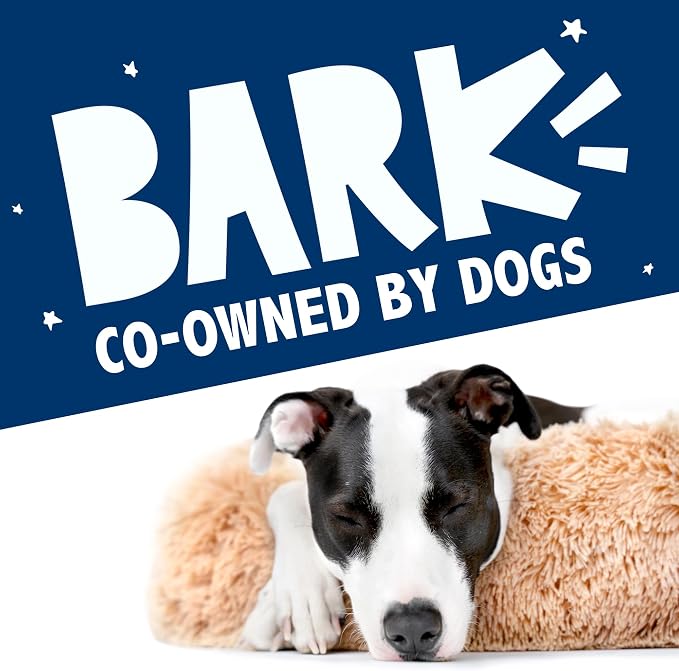 Barkbox Dog Bed Memory Foam Donut Cuddler - Calming Orthopedic Joint Relief Fur Crate Lounger for Pets, Machine Washable + Removable Cover, Waterproof Lining, Includes Toy - Larger Pets - 65lbs | Calming Orthopedic Joint Relief Furry Crate Lounger for ...