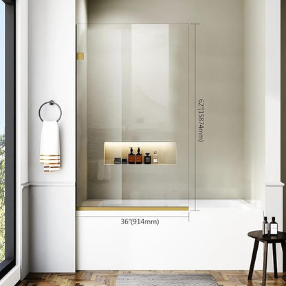 Bathroom Shower Glass Door 36 * 62"