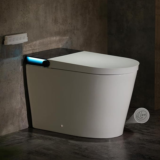 Casta Diva Smart Toilet with Bidet Built in, Auto Open Close, Foot Sensor