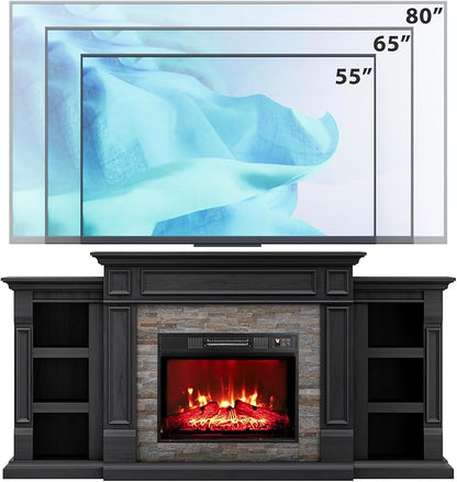 LGHM 72" Electric Fireplace
