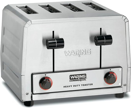 Waring Commercial WCT805B 4-Slice Heavy Duty Commercial Pop-Up Toaster
