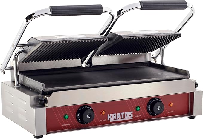 Kratos Commercial Electric Panini Sandwich Grill