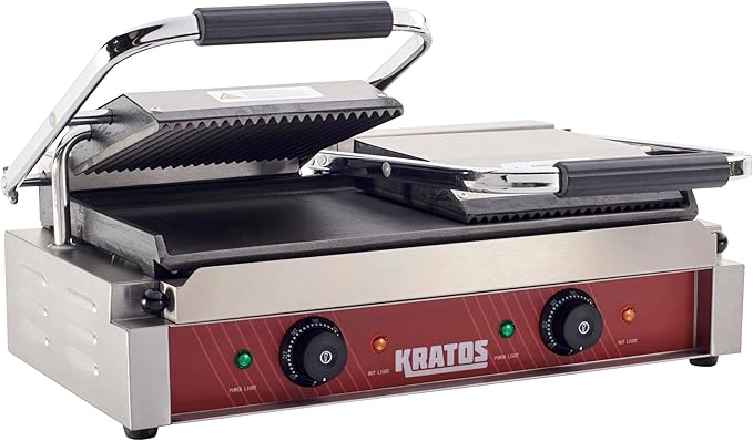 Kratos Commercial Electric Panini Sandwich Grill