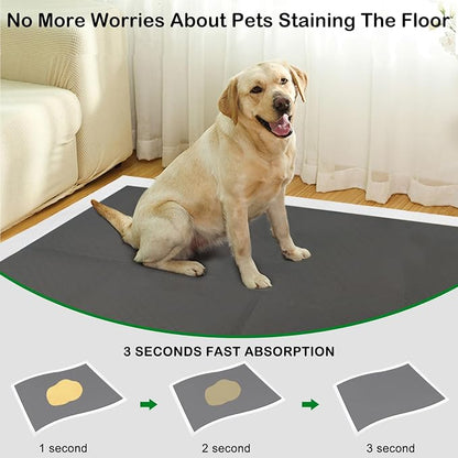 Extra Large 31"x47" 40 Pcs Odor-Control Super Absorbency Charcoal Pee Pads for Dogs & Cats - Leak-Proof Thicken Disposable Potty Pads