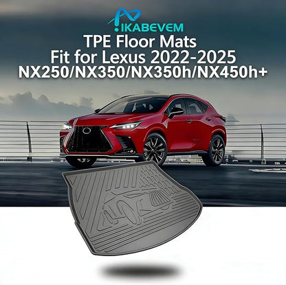 Original 2022-2026 NX Cargo Liner for Lexus NX(NX250/NX350/NX350h/NX450h+) - Custom Fit TPE All Weather Trunk Mat for Lexus NX & NX Hybrid Accessories