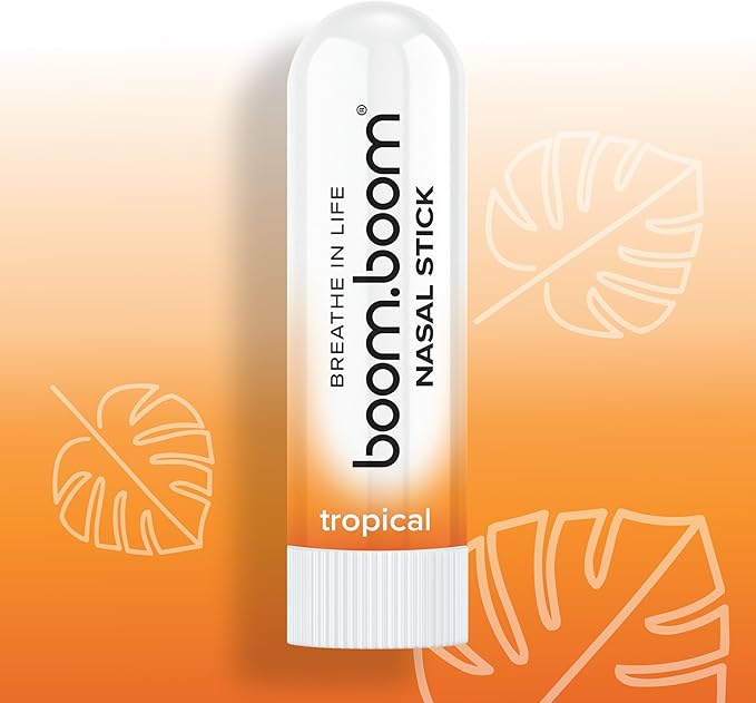 BoomBoom Nasal Stick | Vapor Flow Technology | Cool Refreshing Sensation |
