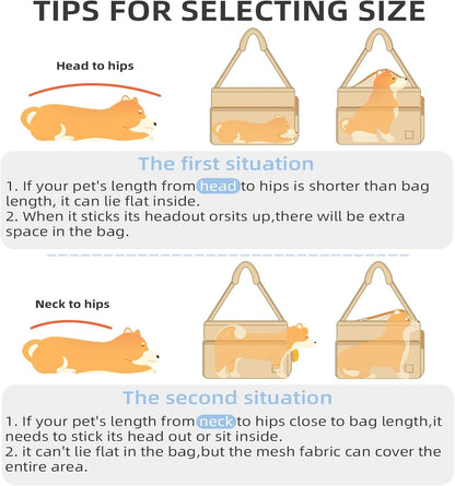 Soft and Comfortable Pet Carrier and Business Backpack with Strong Support - Ideal for Business, Travel, and Outings with Small Dogs and Cats (Kahki,15.7" L x 5.5" W x 9.8" H，up to 16lbs