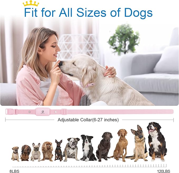 Bousnic Dog Shock Collar for 2 Dogs