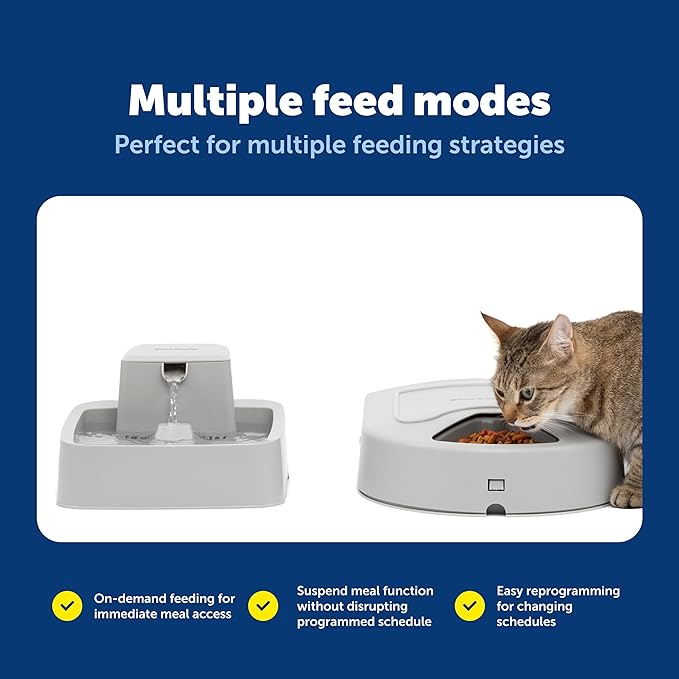 PetSafe Automatic Dog Feeder, 5 Meals, 40 oz Capacity,