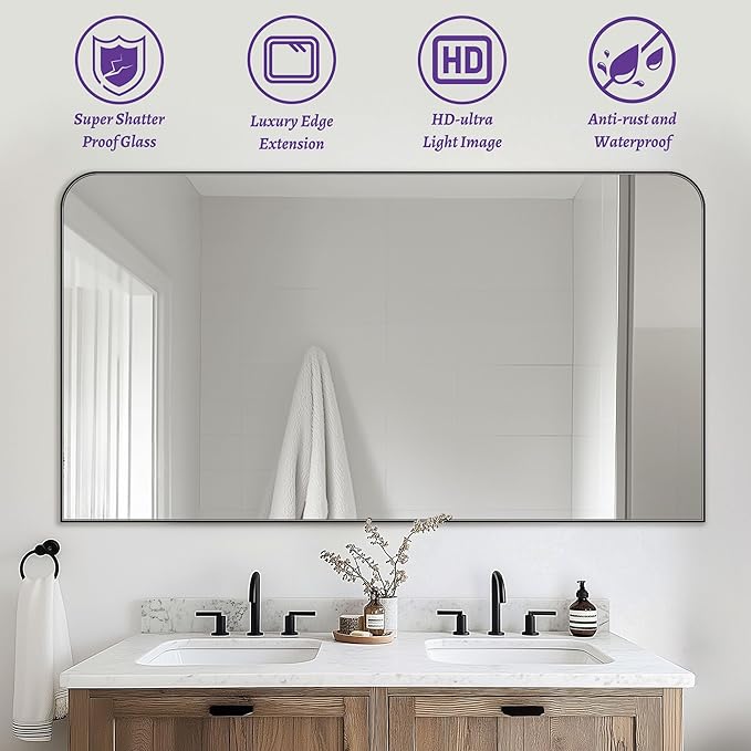 Bathroom Mirror, Wall Mirrors, Bathroom Vanity Mirror