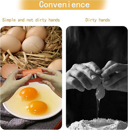 3 Packs Egg Cracker Tool Handheld Egg Cutting Tool Eggshell Remover Kitchen Egg Shell Cutter Tool Portable Eggshell Opener Baking Accessories for Home Dorm Kitchen
