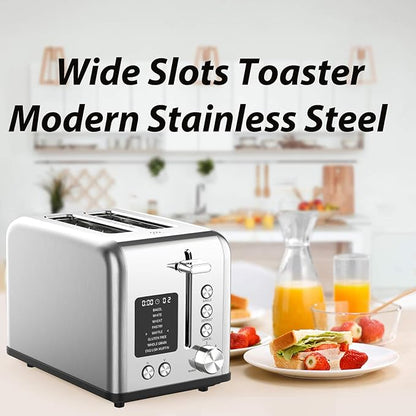 2-Slice Bagel Toaster Stainless Steel