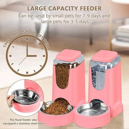 Automatic Cat Feeder and Water Dispenser