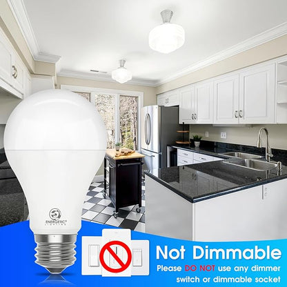 4 Pack 150 Watt Equivalent LED Light Bulb, Super Bright A21 Light Bulb, Warm White 3000K, 2600 High Lumens LED Bulb, Non-Dimmable, E26 Base, UL Listed