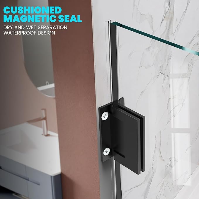Bathroom Hinged Shower Door