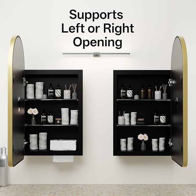 Arched Bathroom Medicine Cabinet