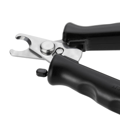Tweezerman Small Nail Clippers for Dogs & Cats, Manual Professional Dog & Cat Nail Trimmer with Ergonomic Handle