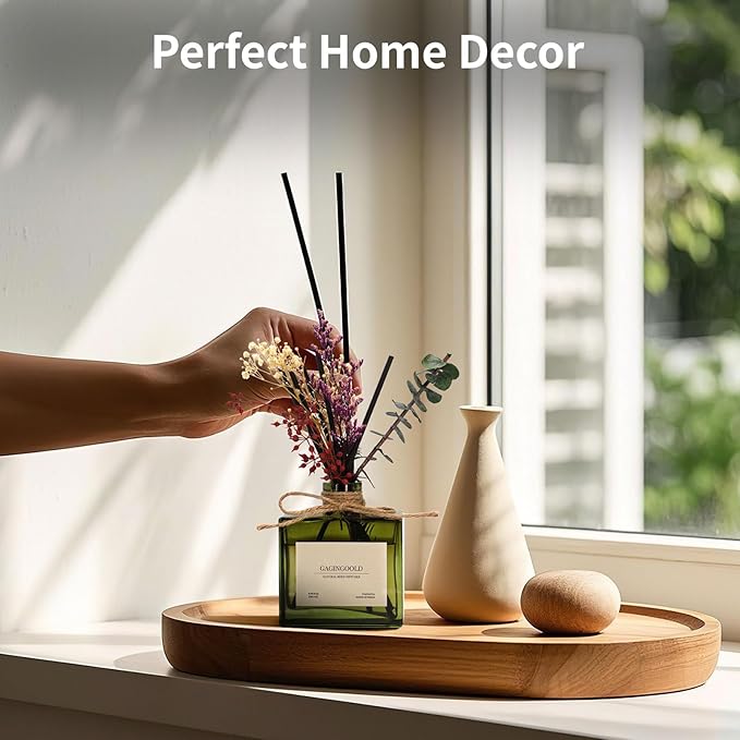 Reed Diffuser, 6.09 oz Earthy Sandalwood Scent Diffuser