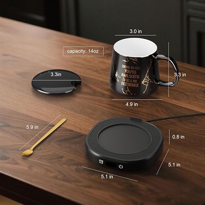 Coffee Mug Warmer, You are Awesome Mug