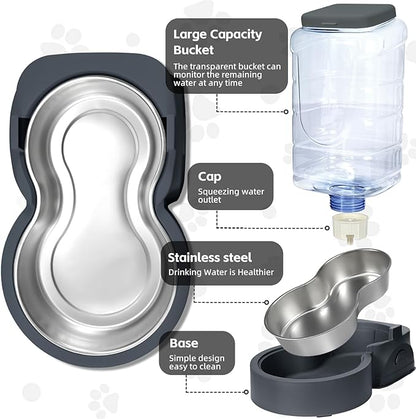 Automatic Cat Feeder and Water Dispenser