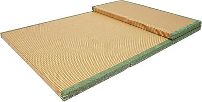 Foldable Floor Mattress, 78.74"*39.37"*1.97" Tatami Floor Mat, Meditation Yoga Natural Coconut Fiber Easily Cleaned Floor Bed Futon Pad Folding Sofa Bed For Yoga Meditation Tea Rooms
