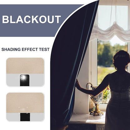 JIUZHEN Blackout Curtains for Bedroom