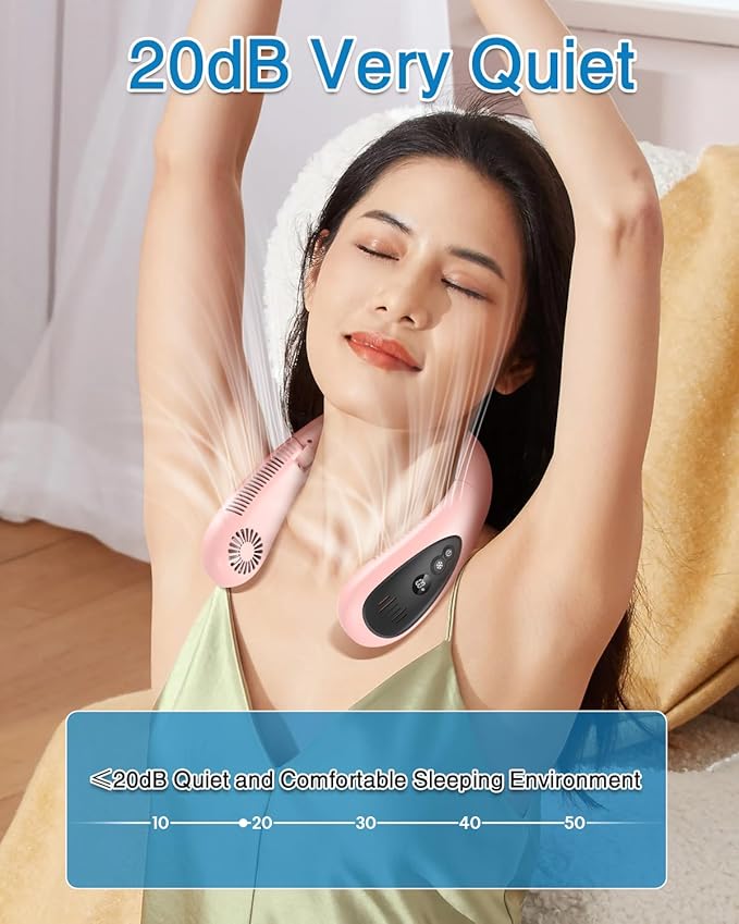 GAITIR Neck Air Conditioner, Portable Neck Fan