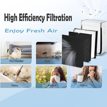 10-Pack Filters Replacement Set Compatible
