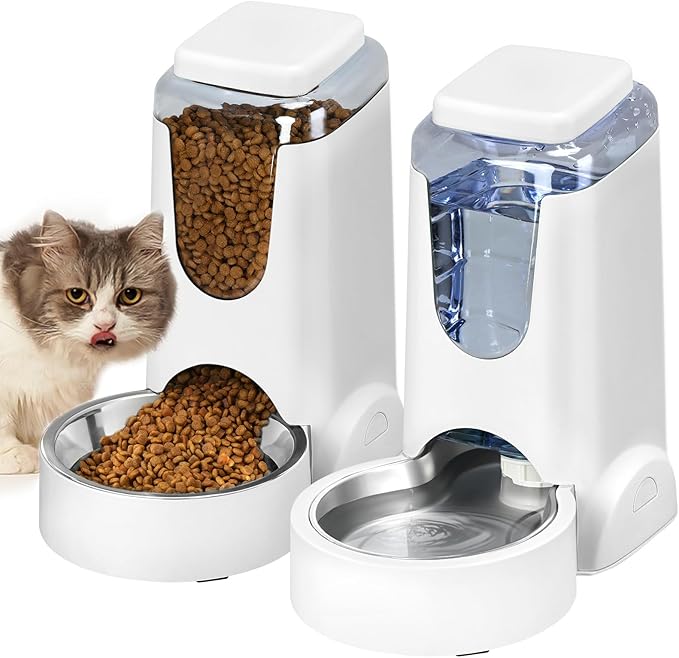 Automatic Cat Feeder and Water Dispenser
