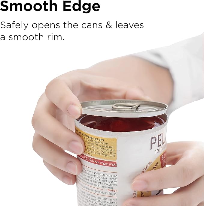 Kitchen Mama Auto 2.0 Electric Can Opener: Blade Opens Almost Any Can Pop or