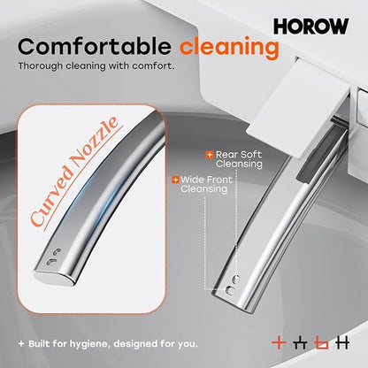 HOROW Bidet Toilet 10" Rough-in, Smart Toilet