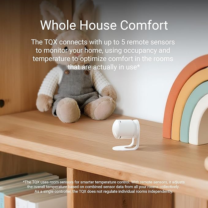 Lux TQX Smart Thermostat for Home, Programmable WiFi