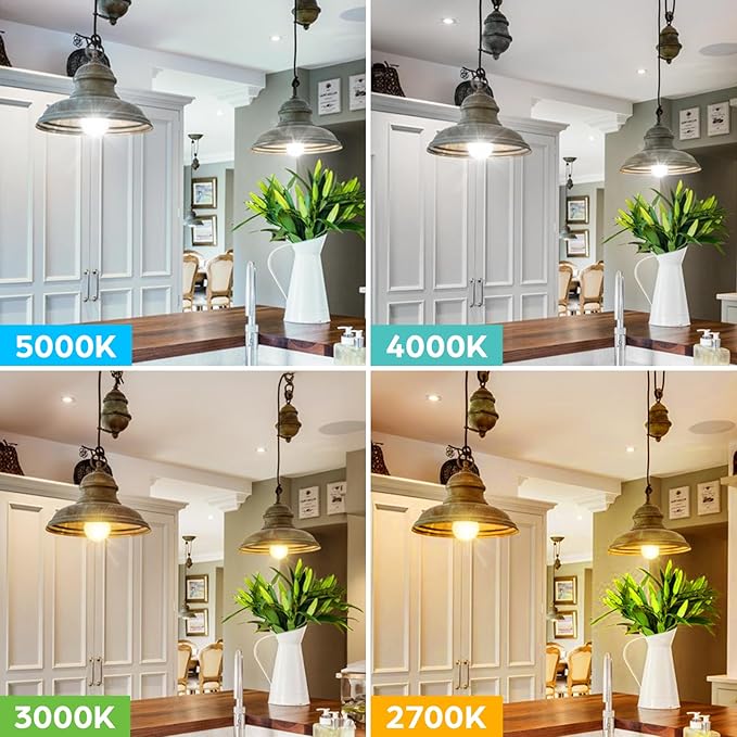 LED Light Bulbs 100W Equivalent 1500 Lumens, A19 13W 4000K Neutral White Non-Dimmable, Super Bright No Flicker Standard E26 Edison Screw Bulbs for Home, Bedroom, Office Lamp, 12-Pack